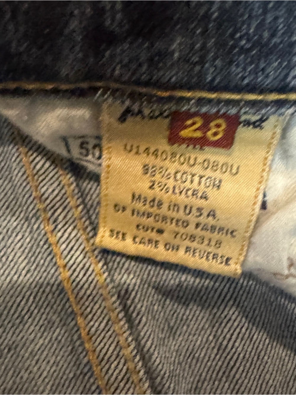 7 For All Mankind Y2K Women’s Flare Jeans in Medium Wash Blue - Picture 2 of 3